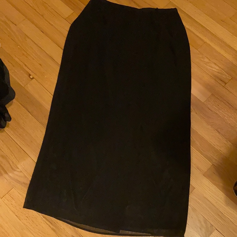 EXPRESS Long black skirt